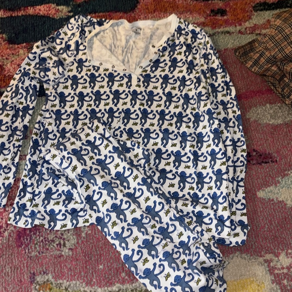 Blue Monkey Roller Rabbit Set - image 1